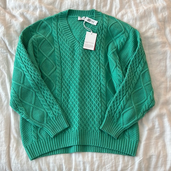 peggy v-neck sunday best wool sweater NWT - Picture 3 of 7